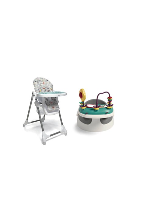 Baby Snug Grey with Snax Highchair Miami Beach image number 1